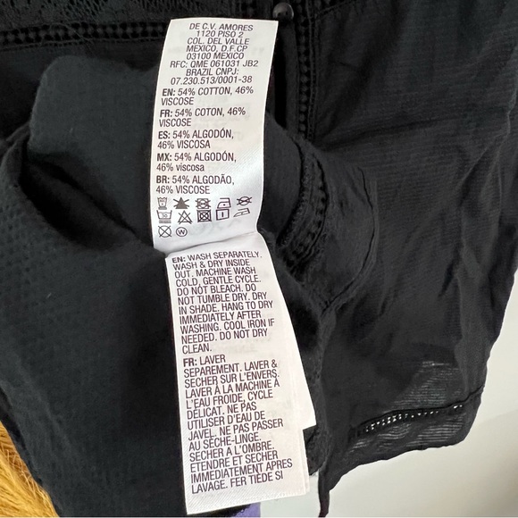 Roxy Black Boho Lace Tank • Size Small - Picture 6 of 7